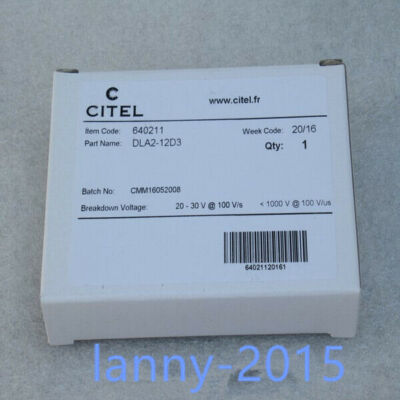 1PC NEW CITEL lightning protector anti-surge protector DLA2-12D3 #A6-9