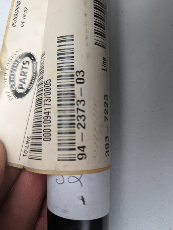 New Genuine Toro Lawn Mower Drive Shaft 94-2373-03 - Image 4 of 4