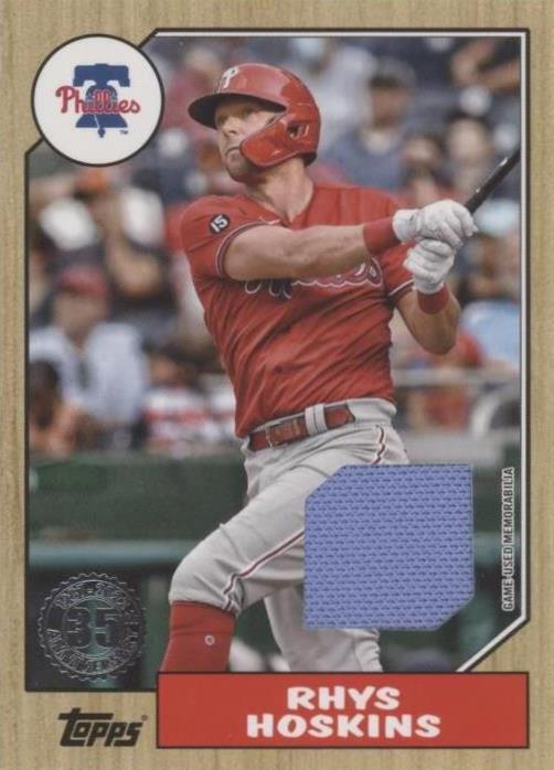 2022 Topps Series 1 - Rhys Hoskins #87R-RHO - 1 of 1