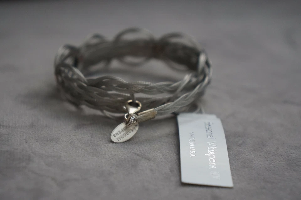 NUEVO Collar gargantilla pulsera acero inoxidable plata susurros de temporada Foto 2 de 4