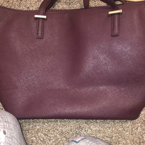 KATE SPADE MEDIUM TOTE BAG IN PLUM - Picture 6 of 10