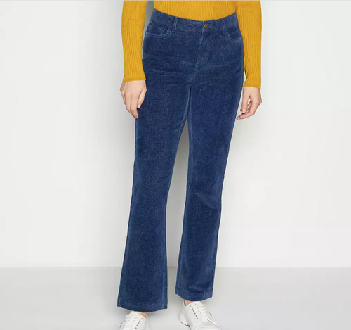 Mantaray Women's Dark Blue Straight Leg 