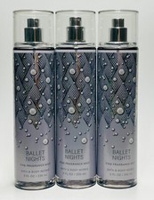 3 Bath  Body Works BALLET NIGHTS Fine Fragrance Mist Spray