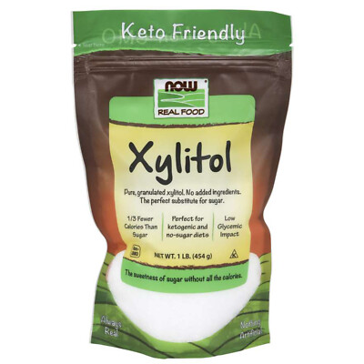 NOW Foods Xylitol, 16 Ounce