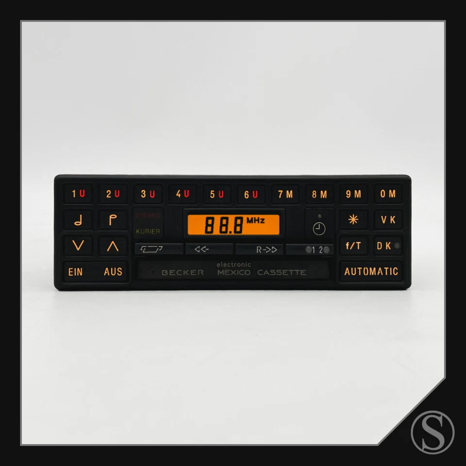 Becker Mexico Cassette electronic 385 für BE0385 Mercedes-Benz W123 W116 R107 SL
