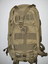 Condor Compact Assault Pack MOLLE Rucksack Hydration Army Backpack Coyote Brown 
