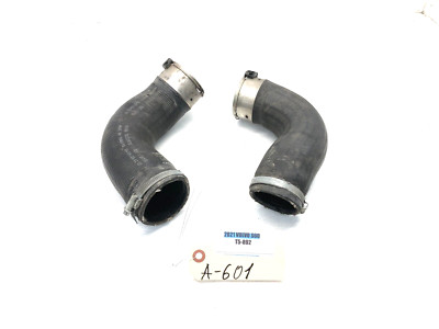 2019-2024 VOLVO S60 TURBOCHARGER INTERCOOLER INLET LOWER HOSE TUBE PIPE PAIR OEM