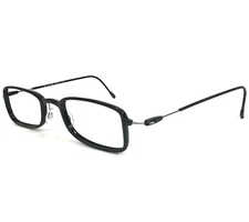 Silhouette Eyeglasses Frames 2820 60 6050 Black Rectangular Full Rim 47-20-135