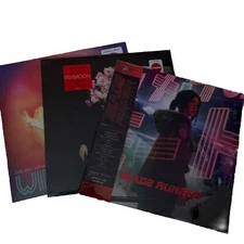 3 Vinyl Records Jimi Hendrix Blade Runner Black Lotus  Selena Gomez