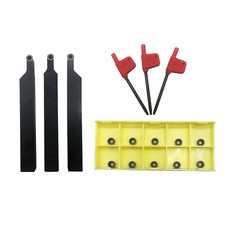 SRACR SRACL SRDCN1010H06 3/8” Lathe Turning Holder+RCMT0602 Round Carbide Insert