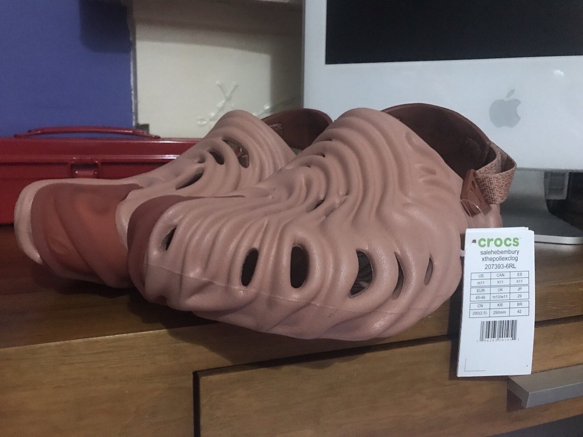 靴 Salehe Bembury Crocs Pale Blush 27cm Crocs Pollex Clog by Salehe Bembury Kuwata-Pale Blush Size