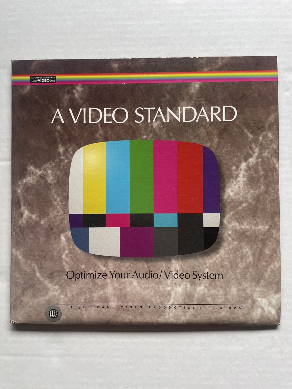 A Video Standard Optimize Your Audio/Video System LaserDisc w/ Booklet eBay