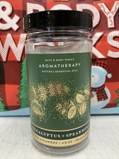Bath  Body Works Aromatherapy EUCALYPTUS  SPEARMINT Shower Steamers 6 Tabs NEW