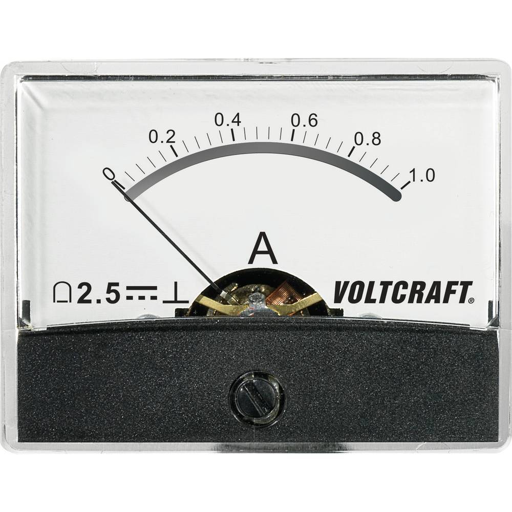 VOLTCRAFT AM-60X46/1A/DC AM-60X46/1A/DC Strumento di misura da incasso