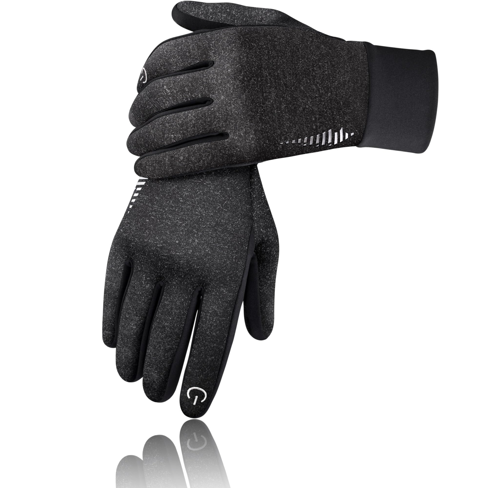 Winter Gloves for Men & Women - Windproof Touchscreen Warm Cold Weather Gloves-image