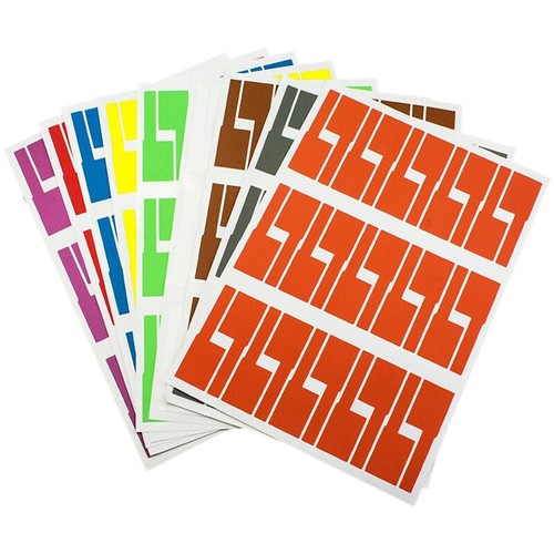 150Pcs/5 Sheets Cable Labels Wire Marking Network Waterproof Laser Sticker T_qe - Photo 4/8