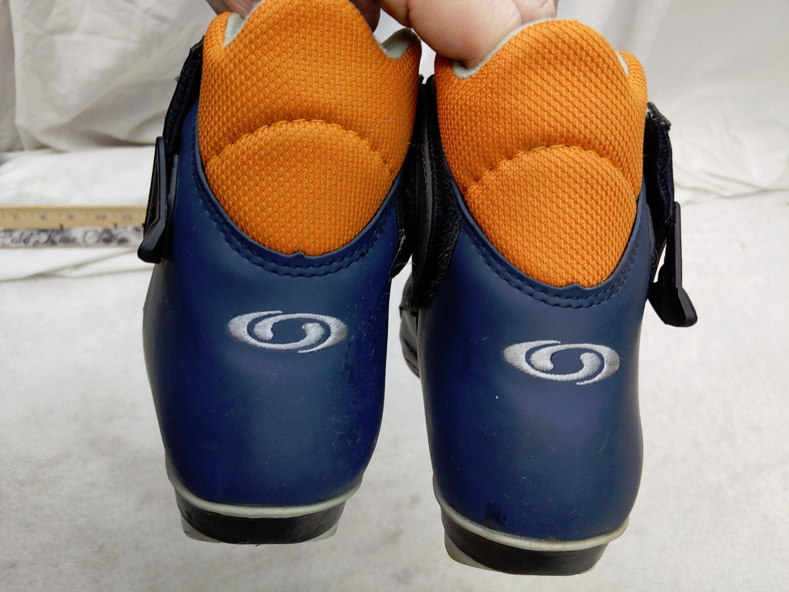 Scarpone da sci Salomon New Escape SNS Profil XC uomo 7 5 41 nero blu suola sottile