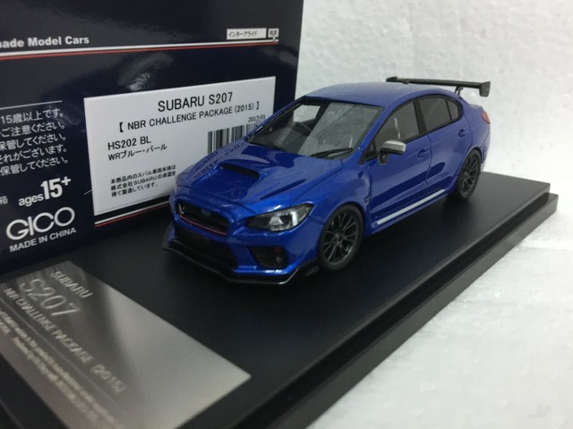 1 43 Ebbro Subaru Wrx Sti S6 Nbr Challenge Pkg Red For Sale Online Ebay