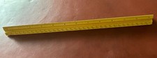 Vintage Wood Dietzgen 11526 Architect 12  Triangular Ruler U.S.A