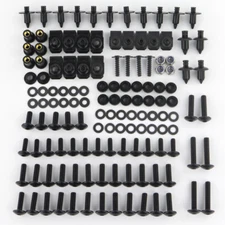 Motorcycle Complete Fairing Steel Bodywork Screws Nuts Bolts Kit Fit For Yamaha 