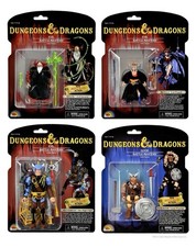 NECA Dungeons Dragons Lost Wave SDCC 2022 4-Pack Pulvereye Kelek Valkeer Nib