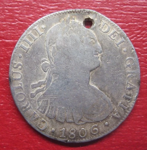 1806 Mexico 8 Reales — photo from the most recent tracked eBay sale
