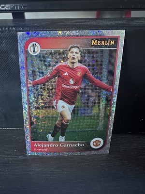 2024-25 Topps UCC Merlin ALEJANDRO GARNACHO Speckle Refractor #191 Man United