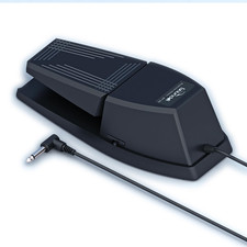 Universal Sustain Pedal for Digital Pianos Extra-Wide Ergonomic Design with Pads