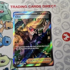 Clive 227/091 Holo Ultra Rare S & V Paldean Fates Pokemon Card