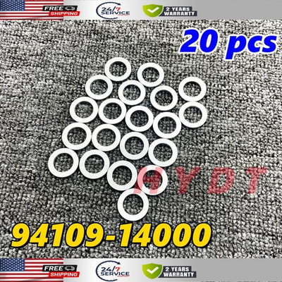 #ad 20pcs NEW 14MM OIL DRAIN PLUG CRUSH WASHERS 94109 14000 FOR HONDA ACURA $4.80