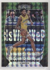 2017-18 Panini Prizm Mosaic Green Brandon Ingram #43 4f5