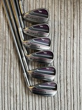 Ladies Cobra Fly XL Irons 6-PW + SW Great Condition