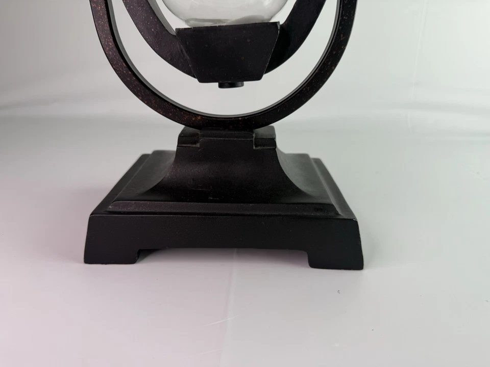 Temporizador de areia ampulheta armação de metal industrial grande 15 pol. decoração decorativa para casa - Imagem 4 de 4