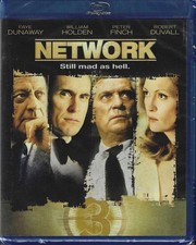 Network Blu-ray 1976 Warner Brothers New Sealed Faye Dunaway Peter Finch