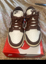 Nike Dunk Low Cacao Wow Sail Brown White Leat...