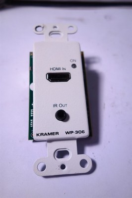 Kramer WP-306/US(W) Active Wall Plate HDMI Twisted Pair Transmitter 80-70910090