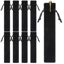 Velvet Pen Pouch Drawstring Pencil Pouches Sleeve Holder Case School Supplies