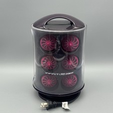Conair Infiniti Pro HS63 Pink Hot Rollers Curlers 12 Piece Set