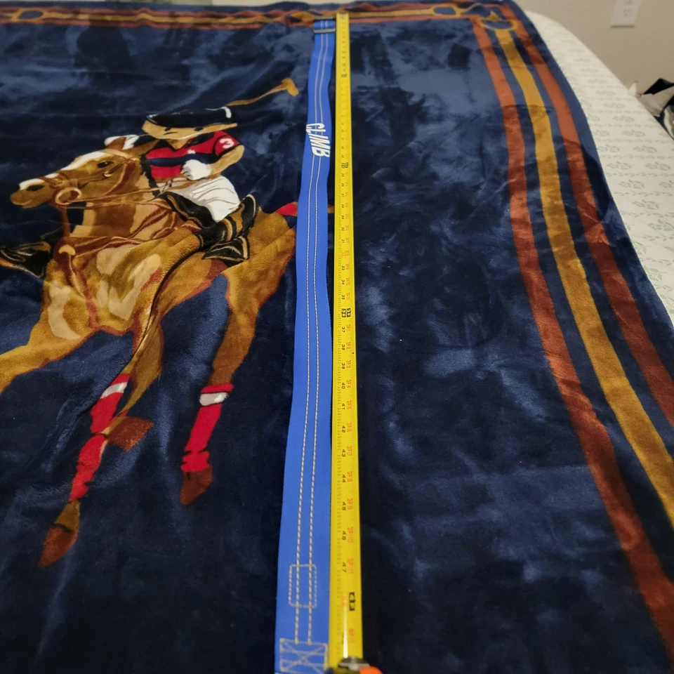 Cinto Polo Ralph Lauren Hi Tech CLIMB Azul Tamanho G RARO NOVO SEM ETIQUETAS - Imagem 4 de 4