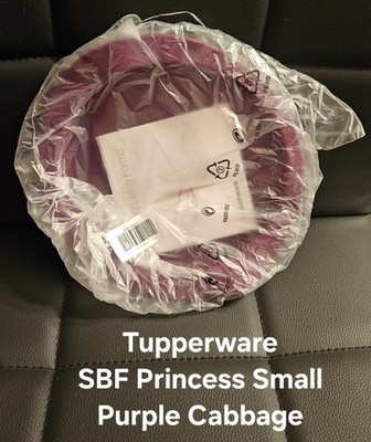Tupperware Silicone Round Baking Form Small Purple Cabbage Baking Mold New