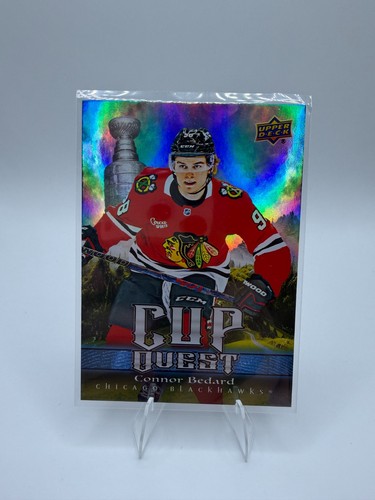 Connor Bedard [Gold] #CQ-12 2025 Upper Deck Cup Quest card