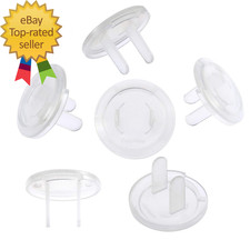 Outlet Plug Covers 52 Pack Clear Child Proof Electrical Protector Safety Caps w