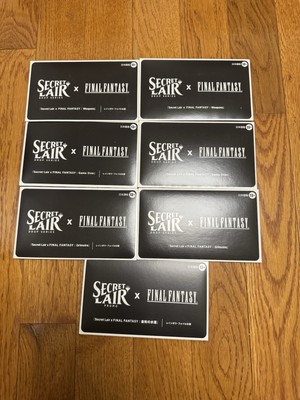 MTG Secret Lair x Final Fantasy Foil & Nonfoil w/PROMO
