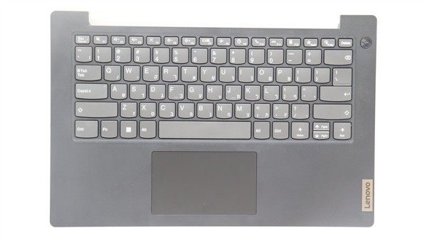 Lenovo V14 G4 Amn Cover Handauflage Touchpad Tastatur HebräIsch Black 5CB1K98088-image