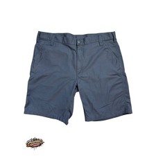 Carhartt Mens Relaxed Fit Canvas Work Shorts Gray 103111 Size 40