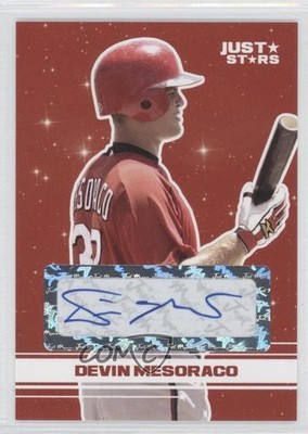 2008 Just Minors Just Stars Auto 89/100 Devin Mesoraco #89 Auto 2a8
