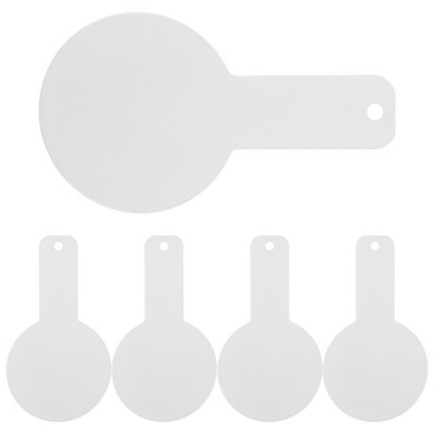  5pcs Ziele hängen Ziele Eisenziele kleine Ziele für Trainings verwenden