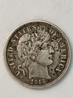 1913-P United States, Barber Head Dime