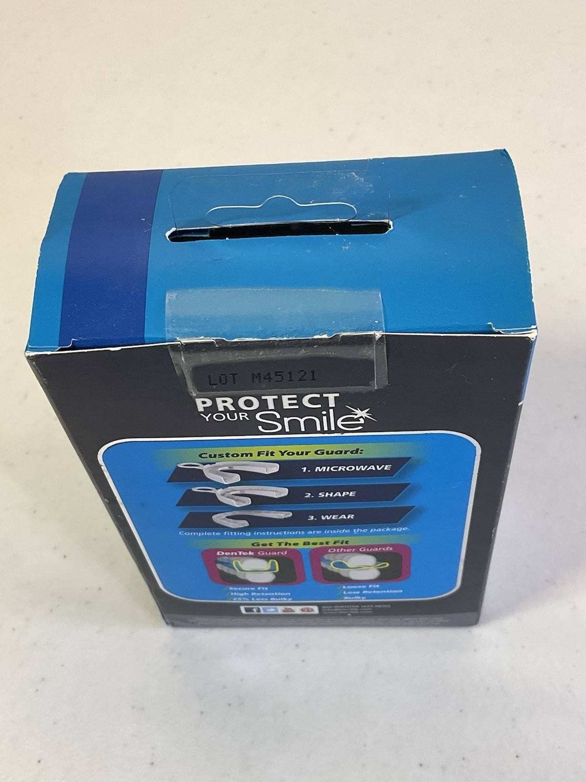 DenTek Professional Kit Dental Guard. Maximum Protection. NEW. Sealed.