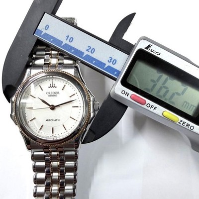 Seiko 4S71-6A10 Credor Pacific 18K Automatic Watch W566 | eBay